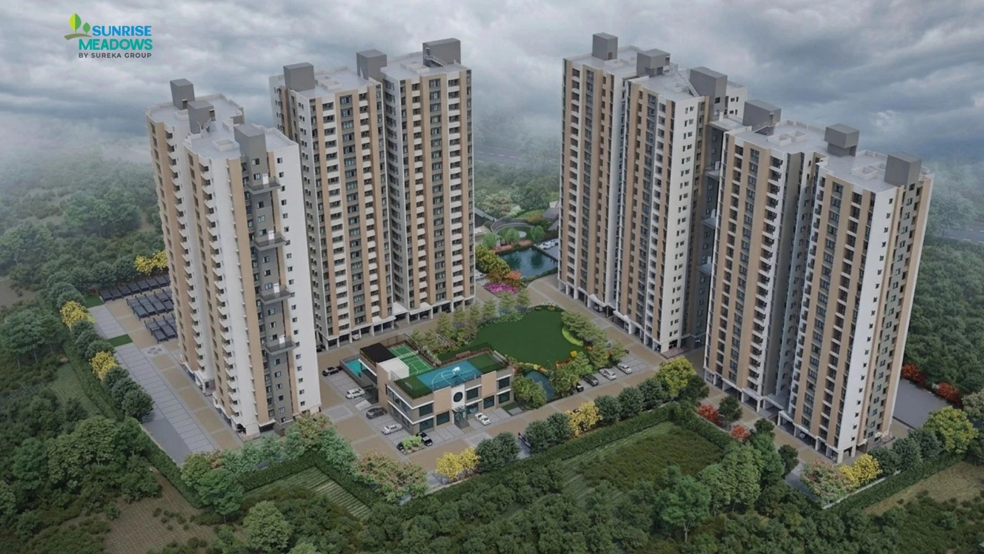 sunrise meadows howrah building view
