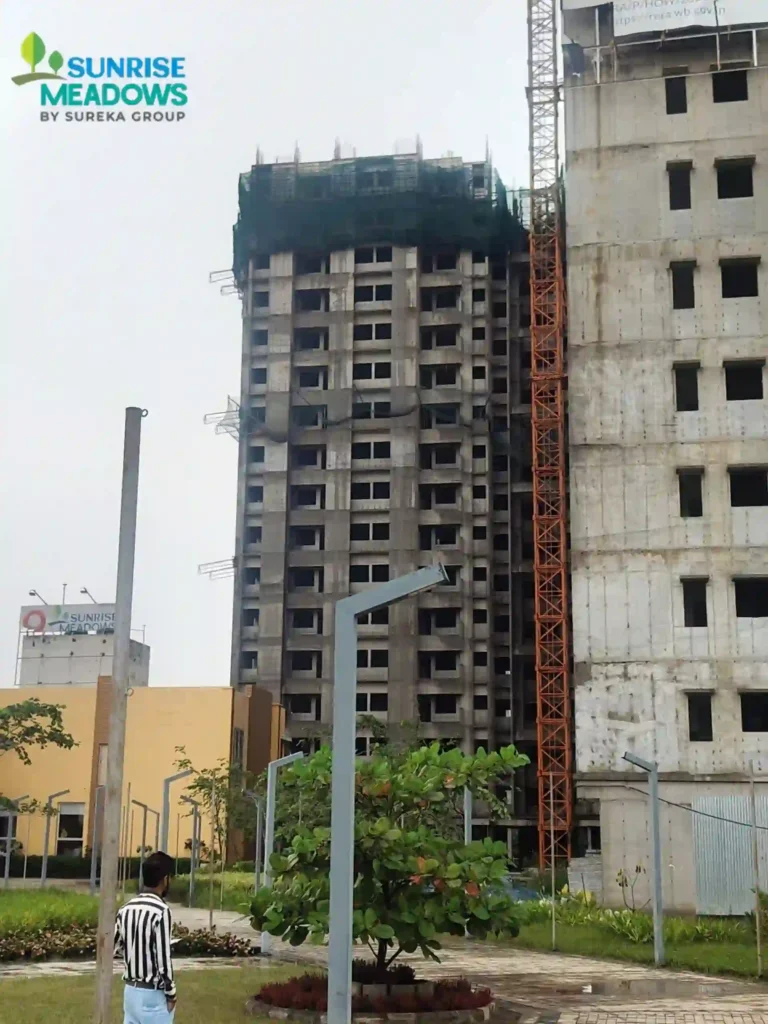 sunrise meadows santragachi construction update september 2026
